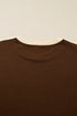 Varsity Stripe Ringer Crewneck Long Sleeve Top